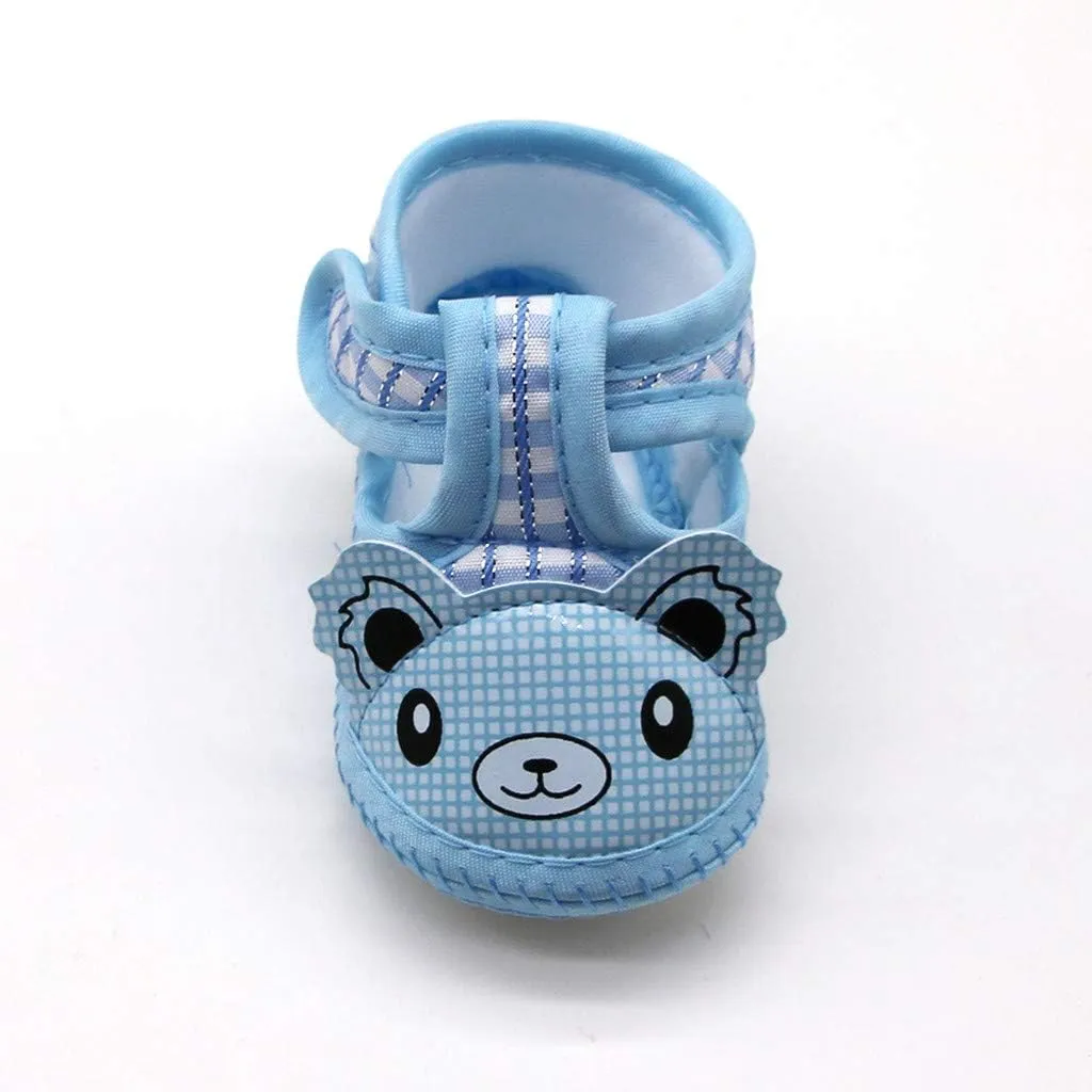 Toddler Boy Shoes Casual Newborn Baby Girls Cartoon Prewalker Soft Sole Sandals Toddlers Shoes Boys Size 5