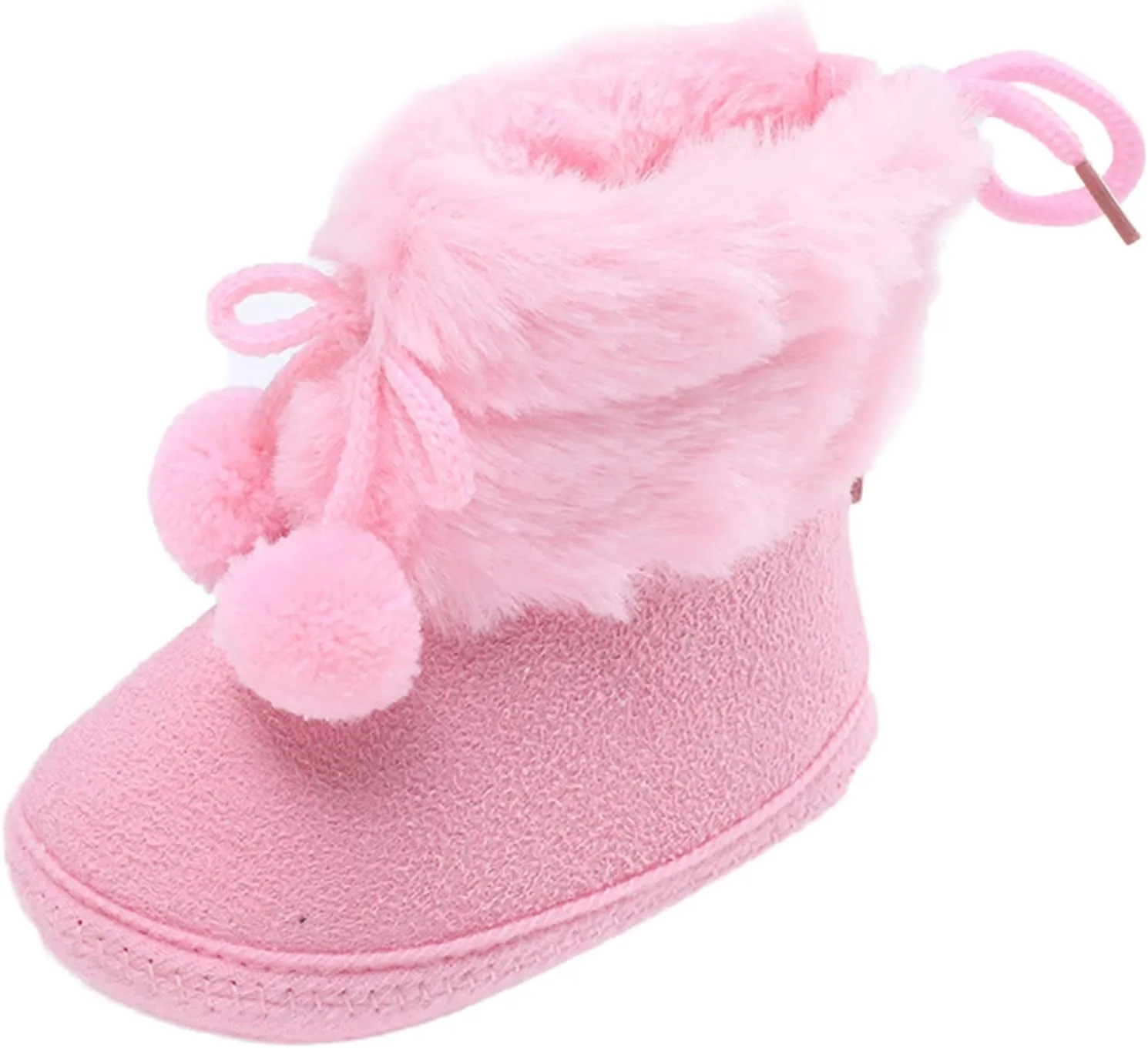 Toddler Boys Booties Girls Plush Snow Warming Shoes Baby Soft Boots Infant Baby Shoes Boy Tennis