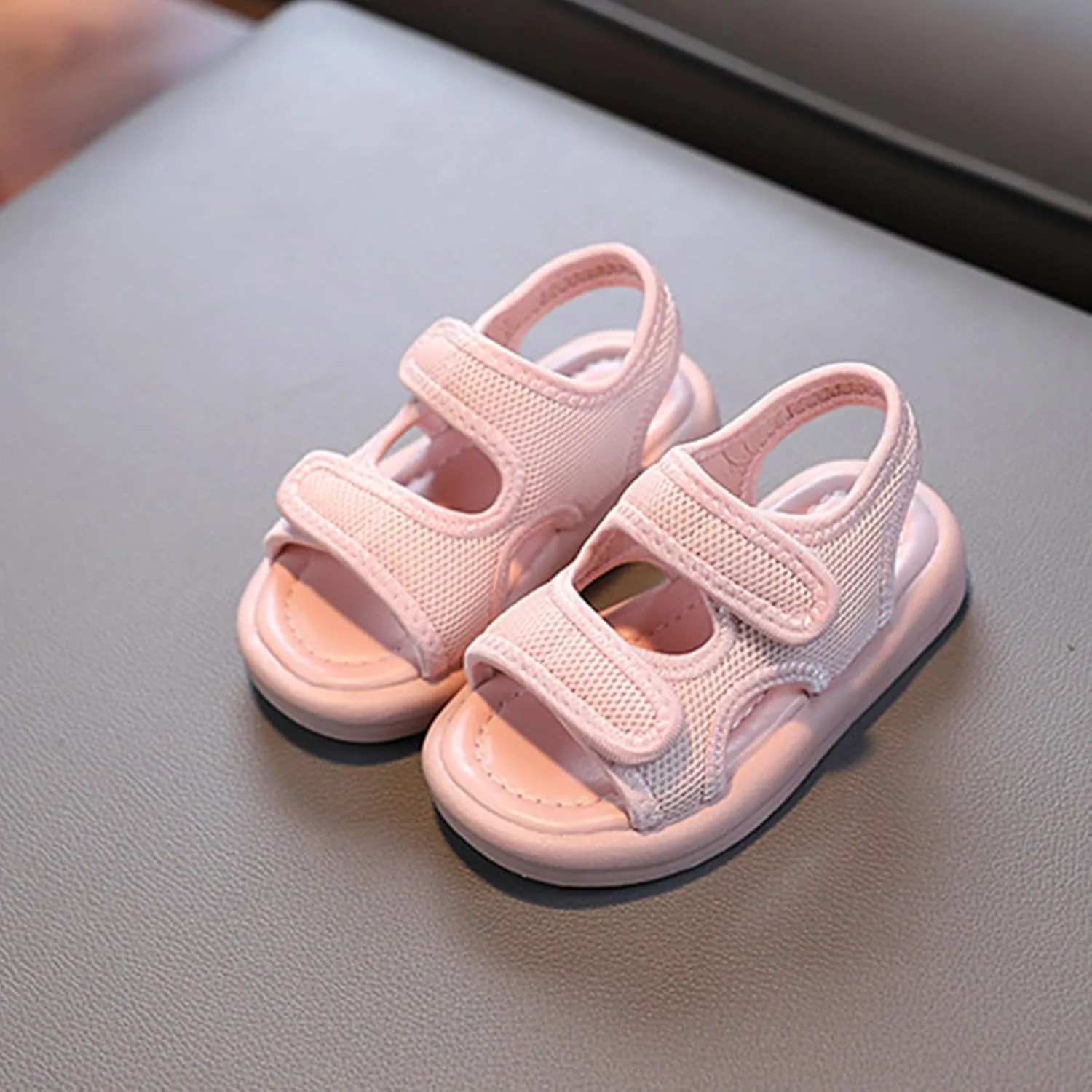 Toddler Casual Athletic Sport Sandals Big Kids Solid Soft Soles Beach Cloud EVA Quick Drying Pillow Slipper