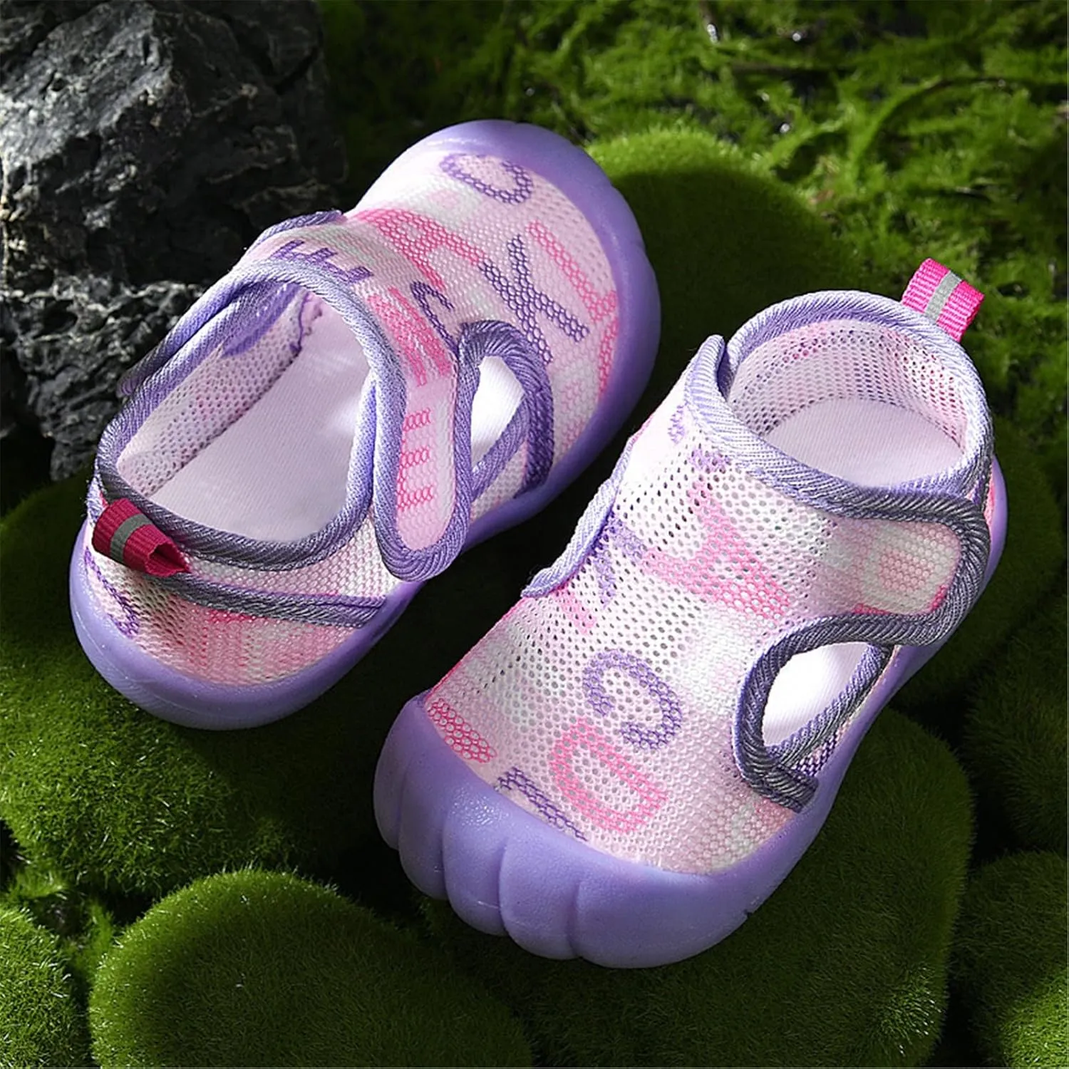Toddler Cute Water Shoes Baby Boys Girls Qucik Dry Sport Beach Sandals Non-Slip Barefoot aqua Soft Sole Baby Shoes