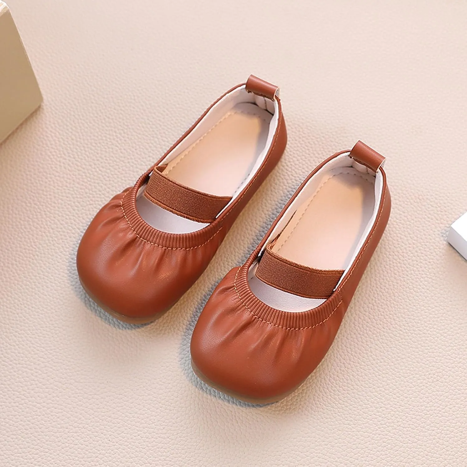 Toddler Flower Girl Dress Shoes Girl Ballet Party School Shoes Wedding Soft Soles with Soft Shoes for Girls Size 3