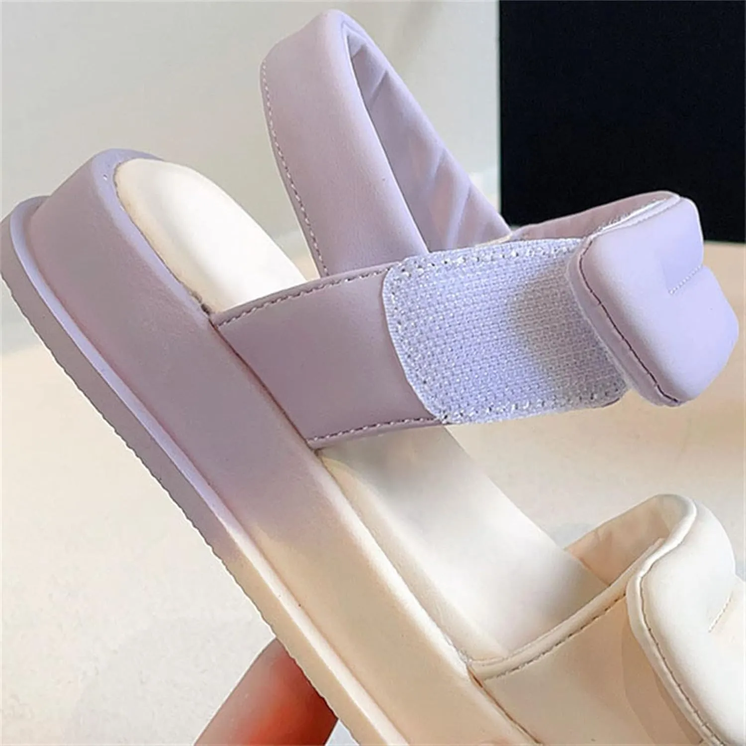 Toddler Girls Eva Sandals Outdoor Open Toe Soft Rubber Sole Beach Water Shoes Baby Leather Sandals for Girls