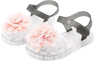 Toddler Girls Jelly Sandals Flower Closed Toe Princess Flat Summer Dress Shoes Fisherman Gladiator Water Beach Flat Sandals