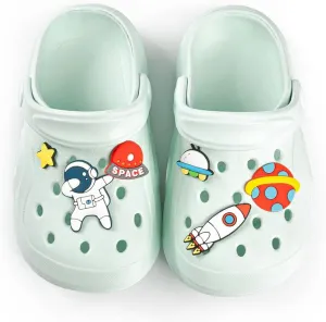 Toddler Kids Boys Girls Cute Garden Water Clogs Sandals Slip On Shoes Slipper Slides Lightweight Outdoor Summer Infant Children Beach Pool Shoes (Baby/Toddler Kids)