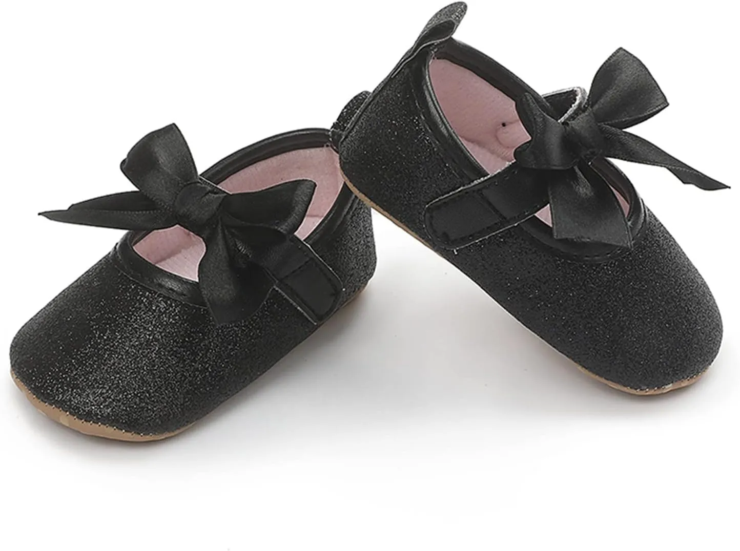 Toddler Kids Infant Girls Soild Bowknot Princress Shoes Floor Barefoot Non Slip First Walkers Shoes Girls Tennis Shoes