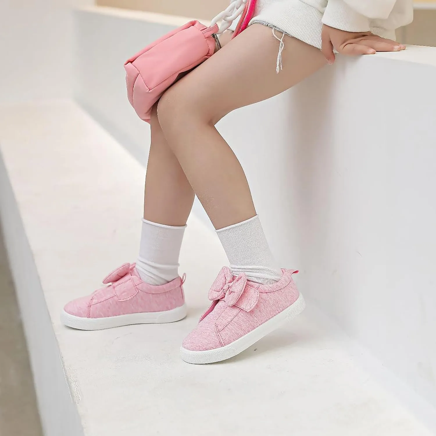 Toddler Lightweight Sneakers Walking Shoes for Kids Casual Running Tennis Non-Slip Shoes Girls First alkers Flat Shoes