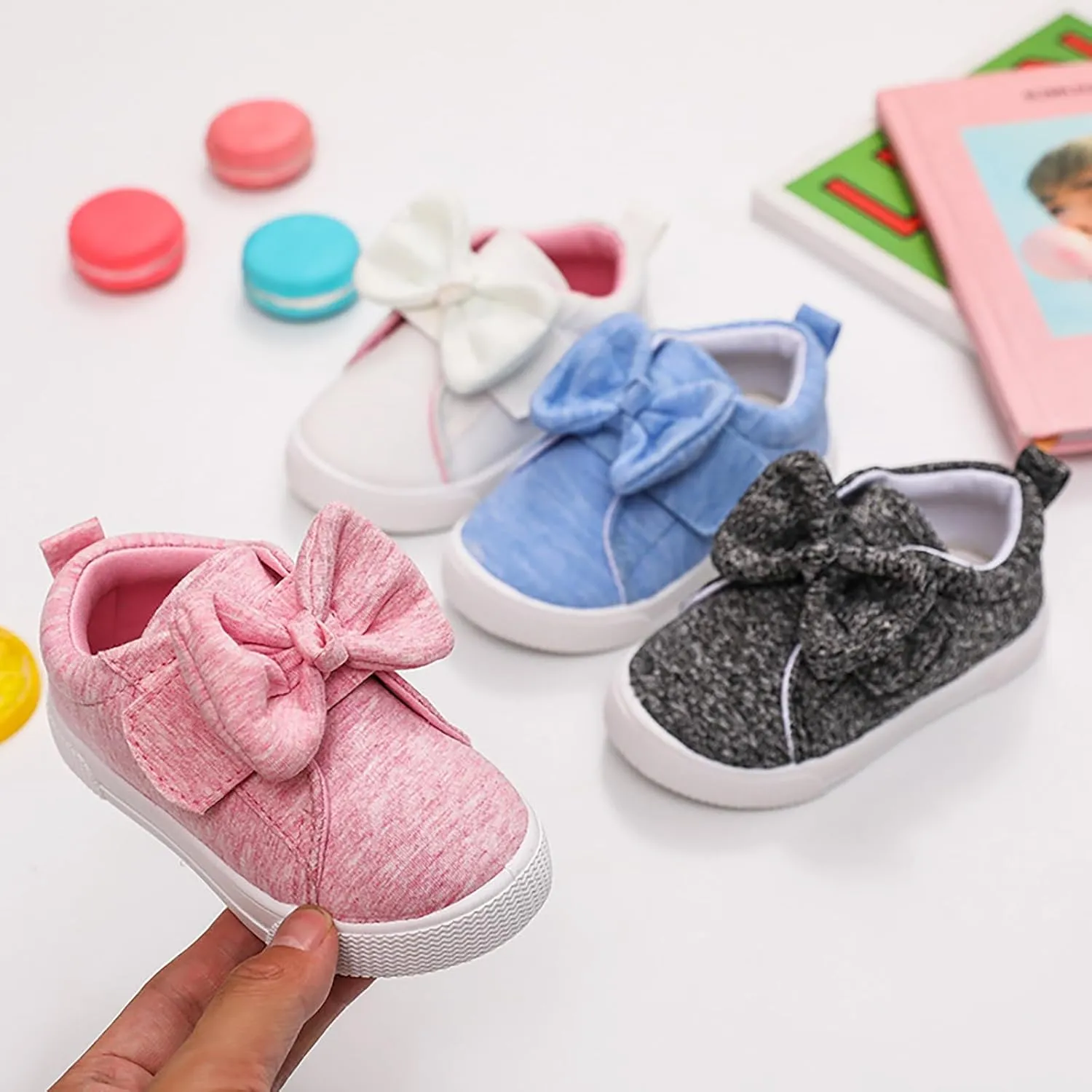 Toddler Lightweight Sneakers Walking Shoes for Kids Casual Running Tennis Non-Slip Shoes Girls First alkers Flat Shoes
