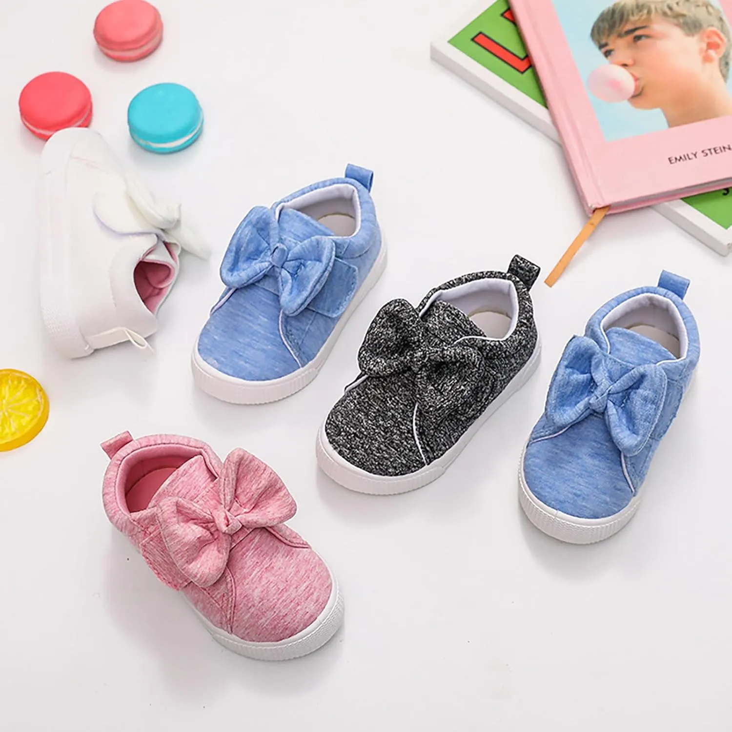 Toddler Lightweight Sneakers Walking Shoes for Kids Casual Running Tennis Non-Slip Shoes Girls First alkers Flat Shoes