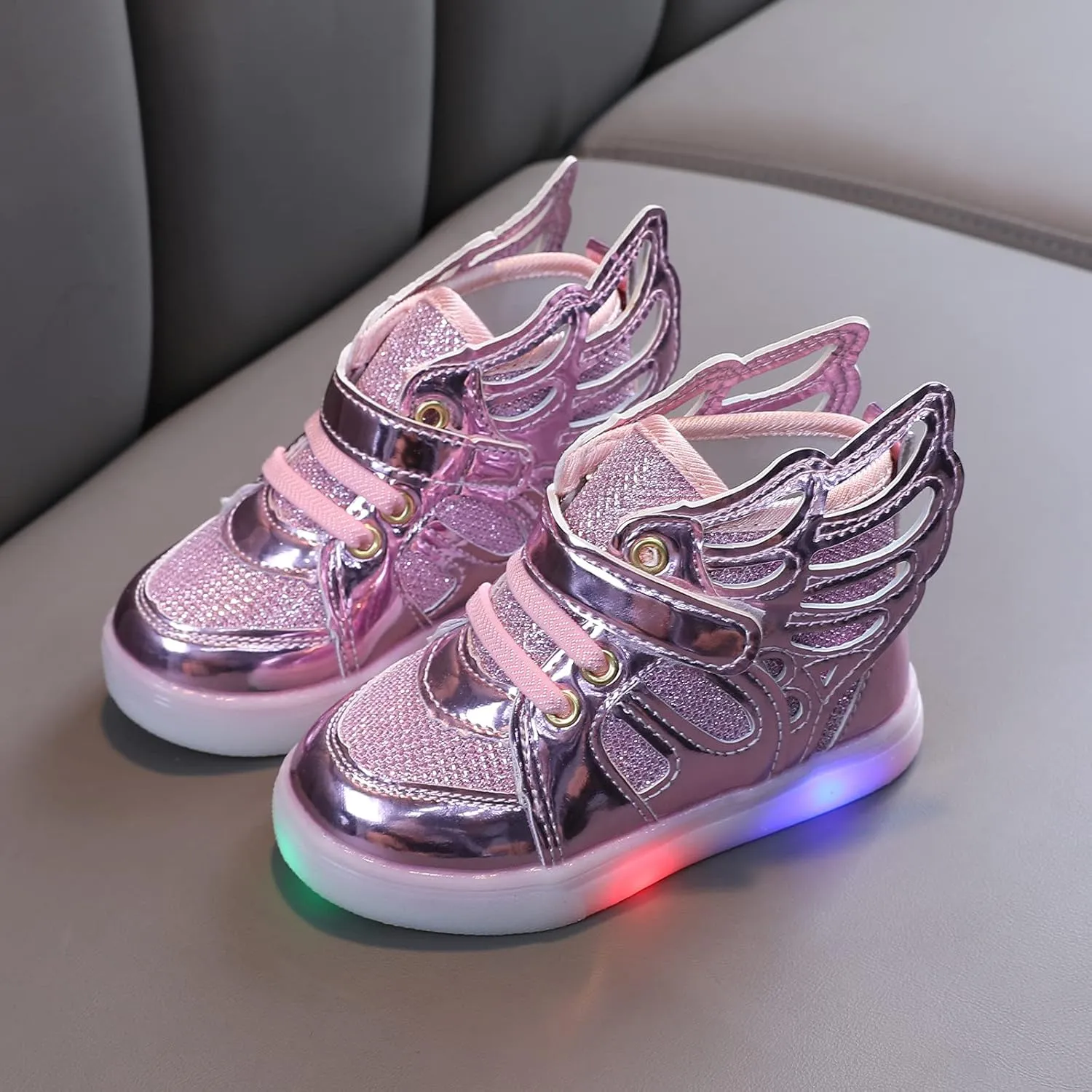Toddler Tennis Shoes Boys Kids Shoes Girls Sport Children Light Luminous Led Baby Shoes Soft Sole Baby Shoes