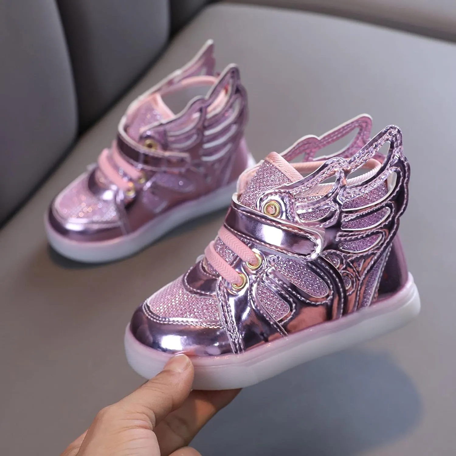 Toddler Tennis Shoes Boys Kids Shoes Girls Sport Children Light Luminous Led Baby Shoes Soft Sole Baby Shoes
