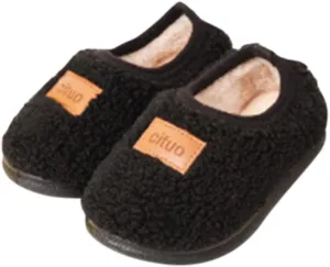 Toddler Tennis Shoes Childrens Girl Cotton Shoes Solid Color Fashion Soft Sole Winter Warm Indoor Non Slip Cotton