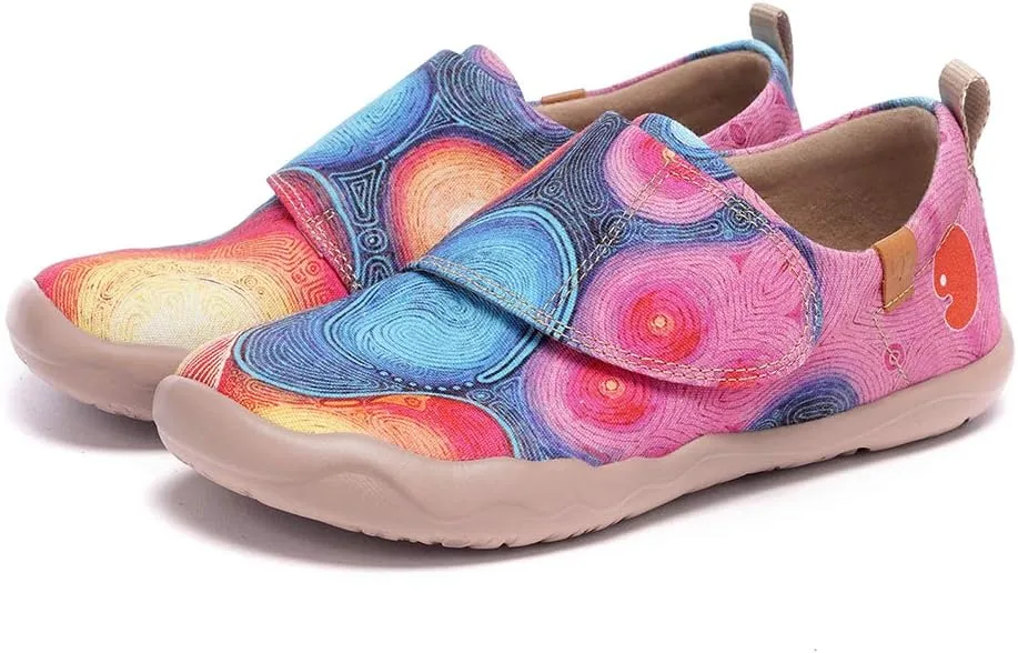 UIN Toddler Baby Little Kid Shoes Painted Art Funny Walking Casual Fashional Sneakers Daydream